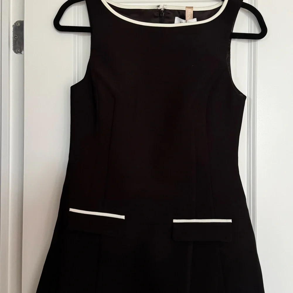 Meshki Black and White Mini Dress - Picture 1 of 3